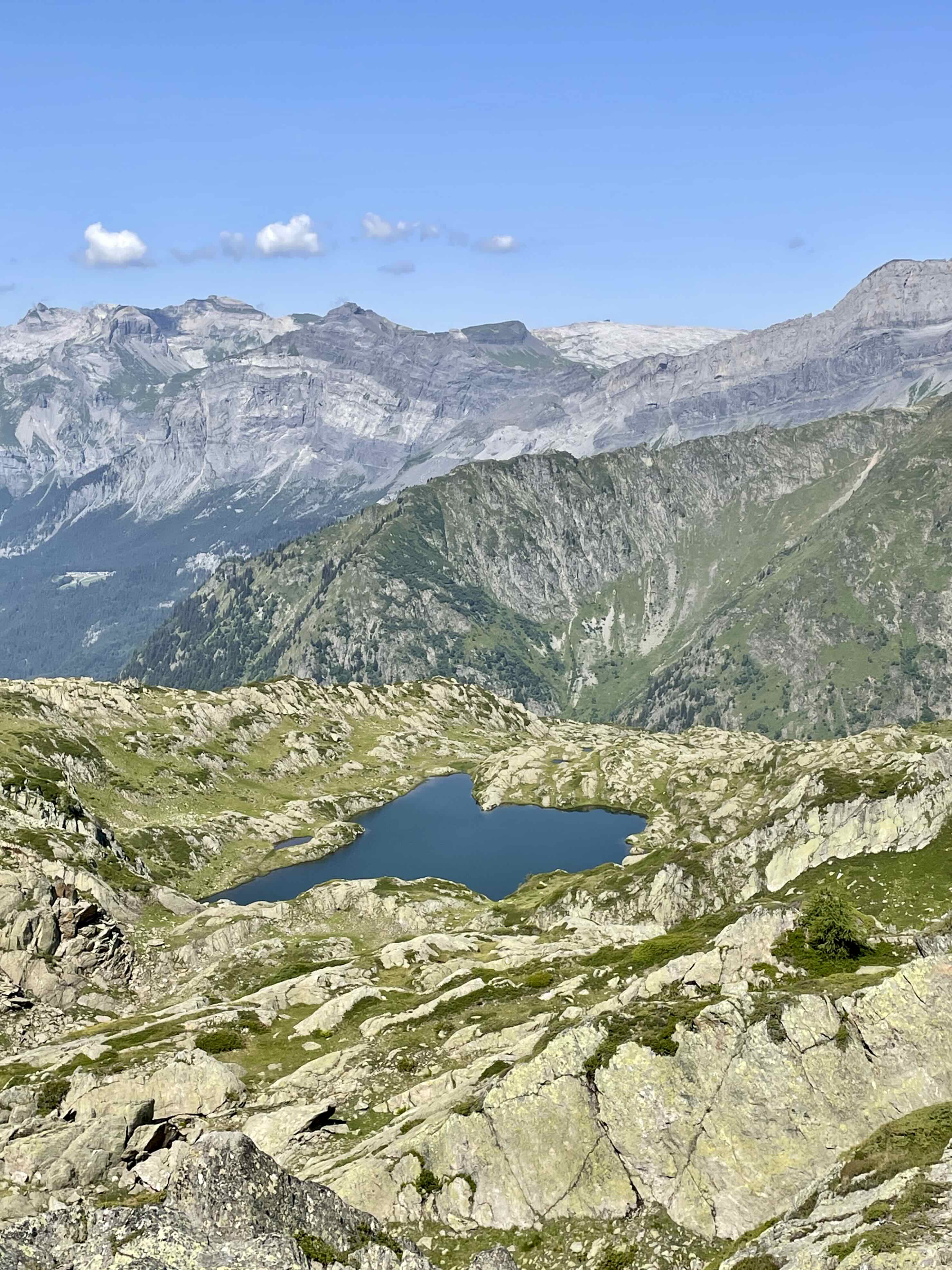 LAC ET MONT BRÉVENT DEPUIS LES GAILLANDS
