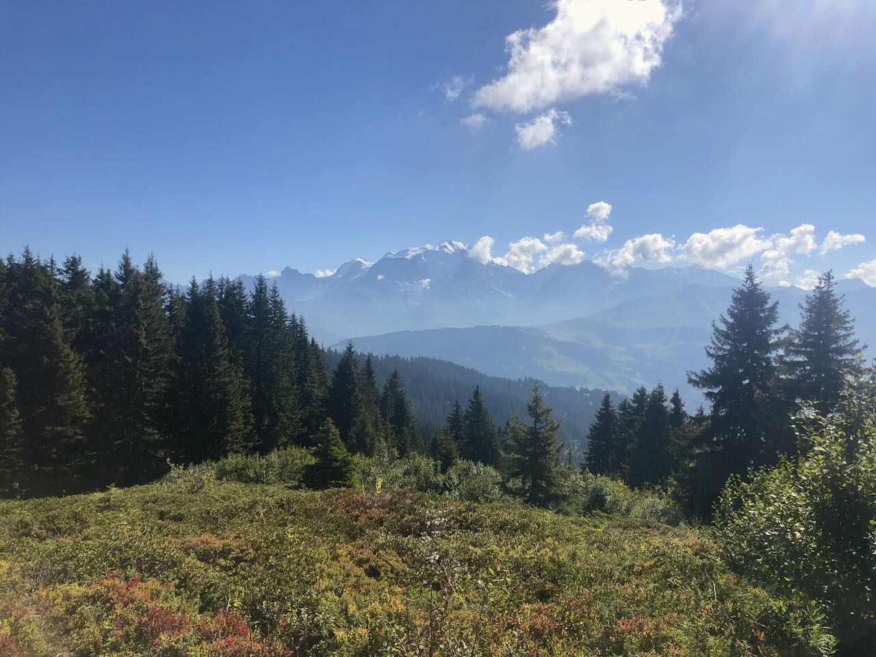 DE COMBLOUX À MEGÈVE EN PASSANT PAR LE BELVÉDÈRE