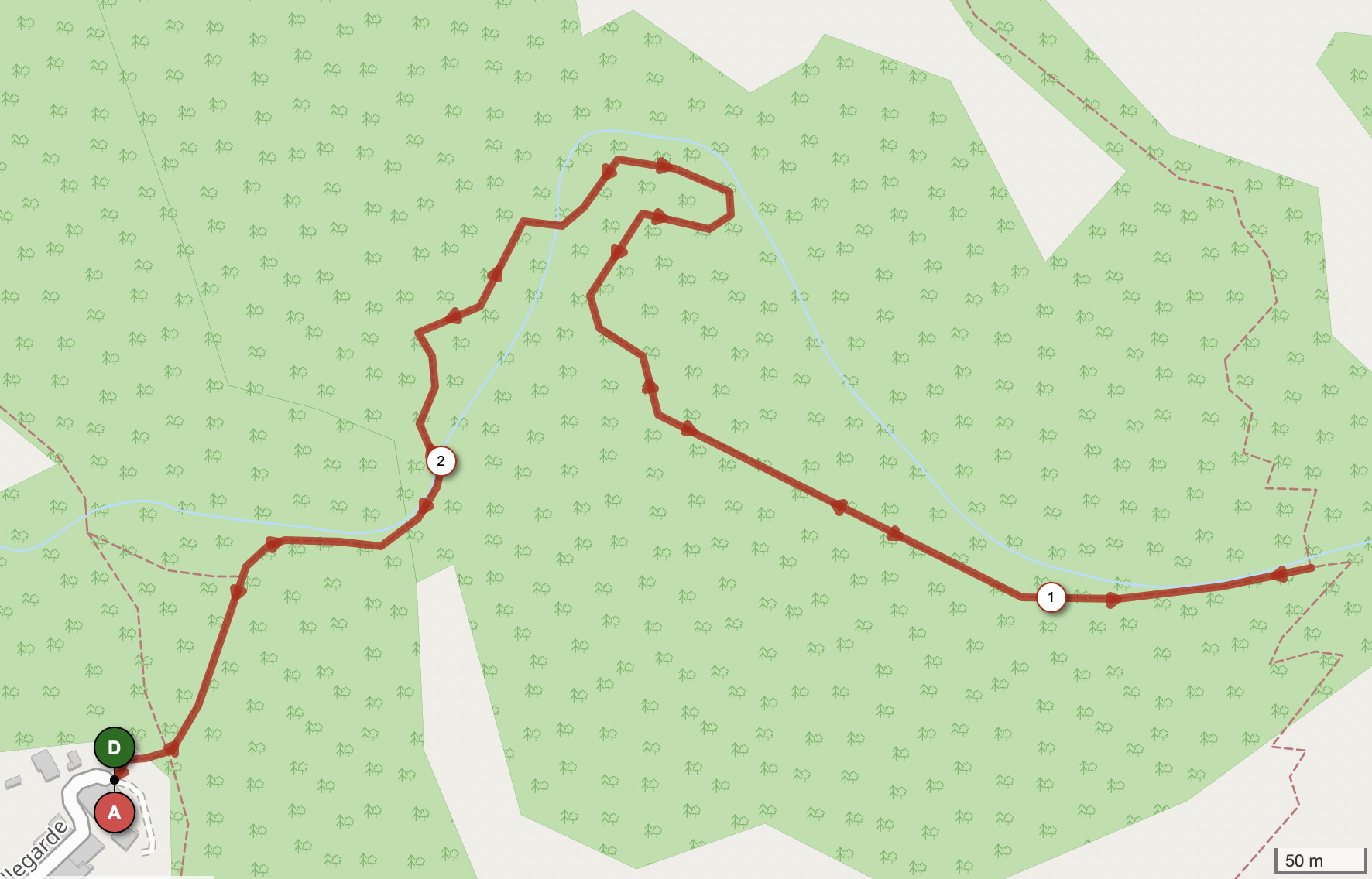 TORRENT DE L’ÉPINE — carte