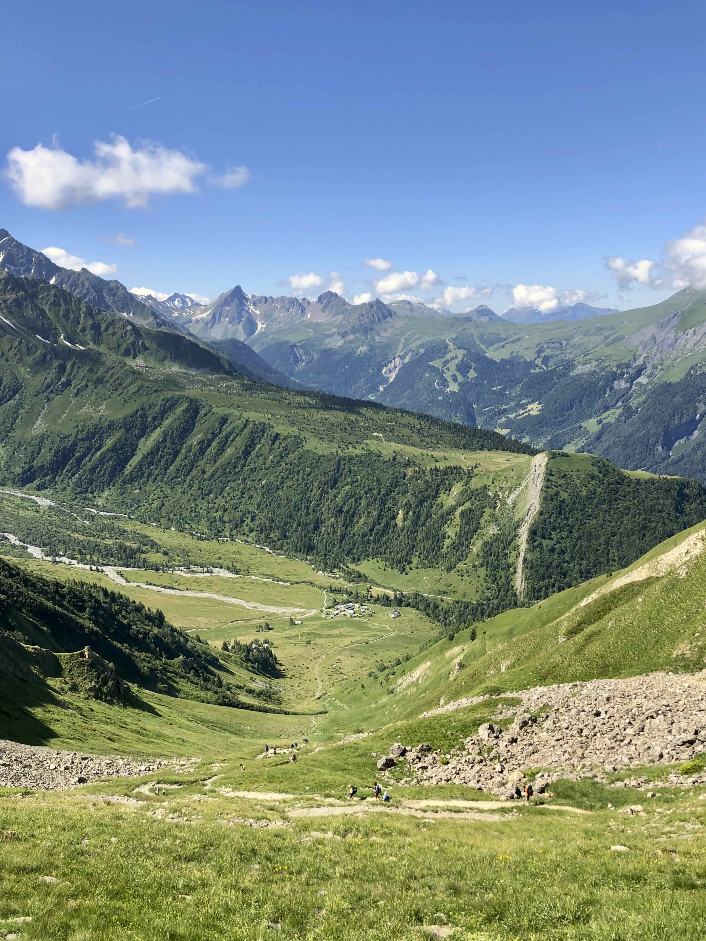 COL DU TRICOT ET REFUGE DU PLAN DU GLACIER