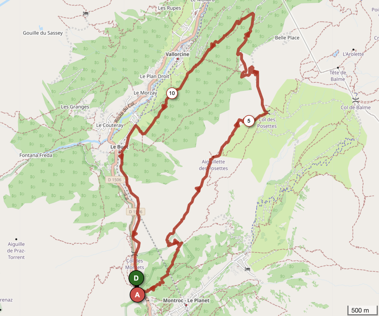 AIGUILLETTES DE POSETTES — carte