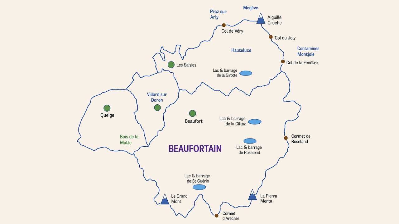 Carte de la commune