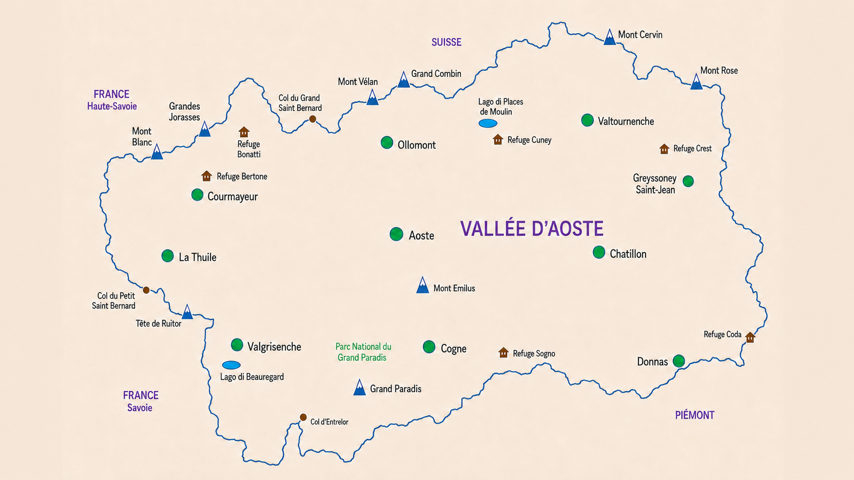 Carte de la commune